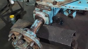 Продолжаю восстановление трактора мтз 80, Накидываю навесные части!