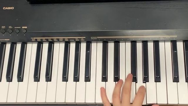 ЛОМАНОЕ АРПЕДЖИО |ДО МАЖОР | ЛЕВОЙ РУКОЙ смотреть онлайн