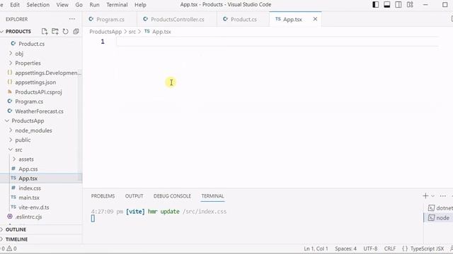 Build a React App with Asp Net Core Web API (C# Code) смотреть онлайн