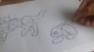 Как нарисовать котов воителей с.2