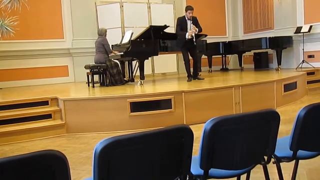 Debussy rhapsody for clarinet, Petryk Vladyslav смотреть онлайн