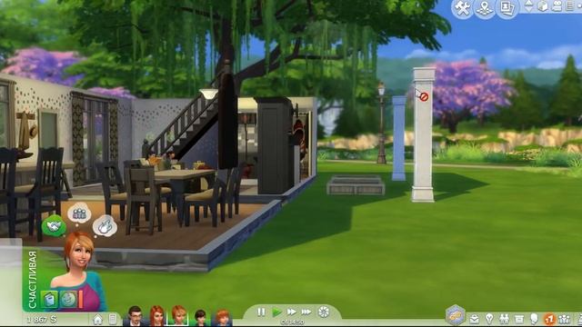 The Sims 4 Родители/Семейка Уокеp # 2 смотреть онлайн