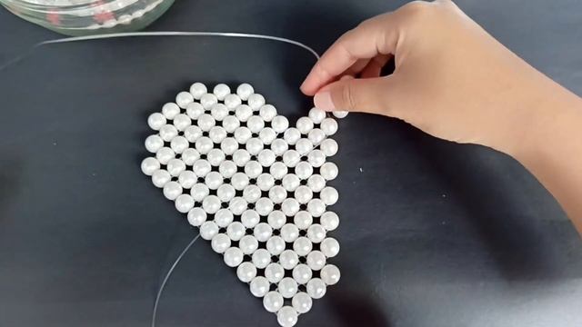 how to make love beaded bag || tas manik indonesia смотреть онлайн