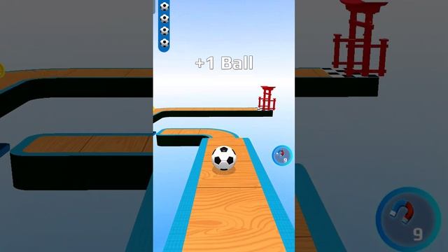 Sky Rolling Ball 3D Gameplay Speedrun Max All Levels 309