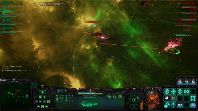 Battlefleet Gothic Armada #08 Chaos - Skirmish Beta смотреть онлайн