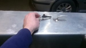 Дополнительный алюминиевый бензобак на Соболь от ВАЗ