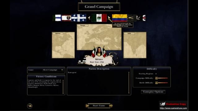 Empire: Total War Campaign Mod [HD] смотреть онлайн