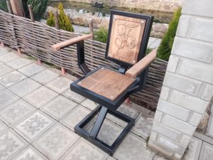 СТУЛ-КРЕСЛО В стиле лофт Своими руками