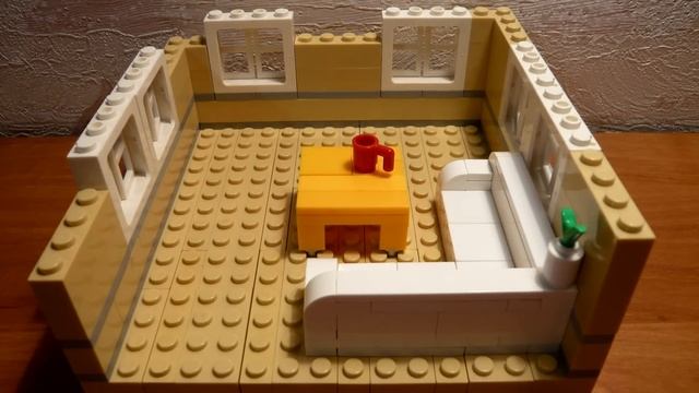 LEGO САМОДЕЛКА #12 | Гостиная / Living room смотреть онлайн