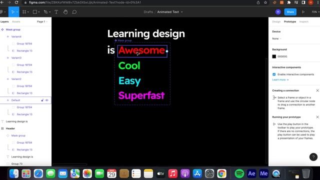 Figma animated text part 1 смотреть онлайн