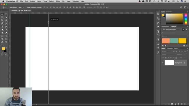 How to Place Guides in Exact Position | Photoshop Tutorial смотреть онлайн
