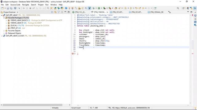 Table Creation on SAP ABAP BTP Environment |Data Element & Domain creation|Data Declaration on Clou смотреть онлайн