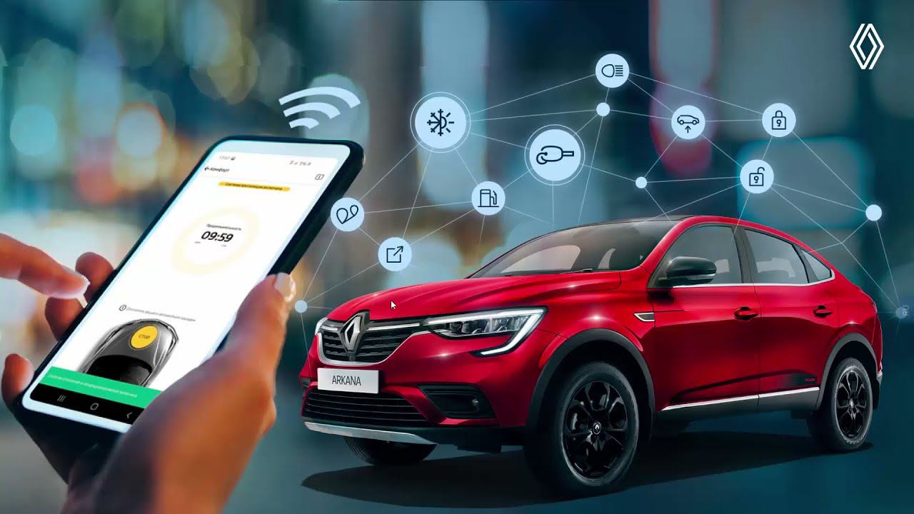 Сервис Renault Connect в России смотреть онлайн