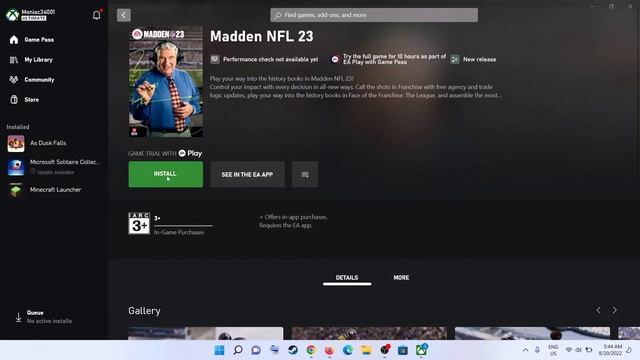 How To Download & Install Madden NFL 23 Trial On PC Xbox Game Pass Users смотреть онлайн
