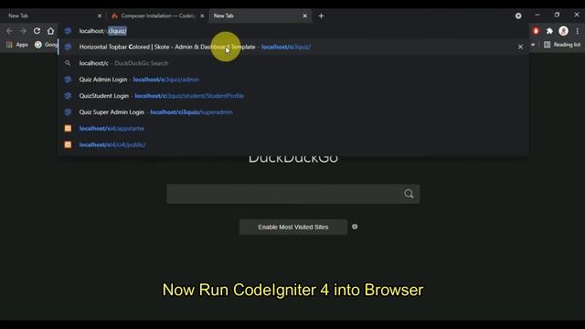 How to Download CodeIgniter 4 using Composer смотреть онлайн