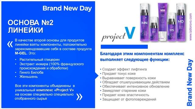 О новой косметике Brand New Day ProjectV 30+ 11.12.20 смотреть онлайн