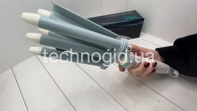Плойка пять волн VGR V-597 стайлер с керамическим покрытием плойка для завивки волос с ионизацией смотреть онлайн