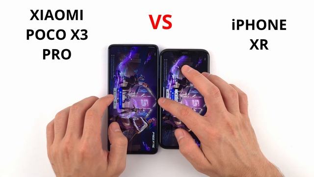 Xiaomi Poco X3 Pro vs iPhone XR | SPEED TEST смотреть онлайн