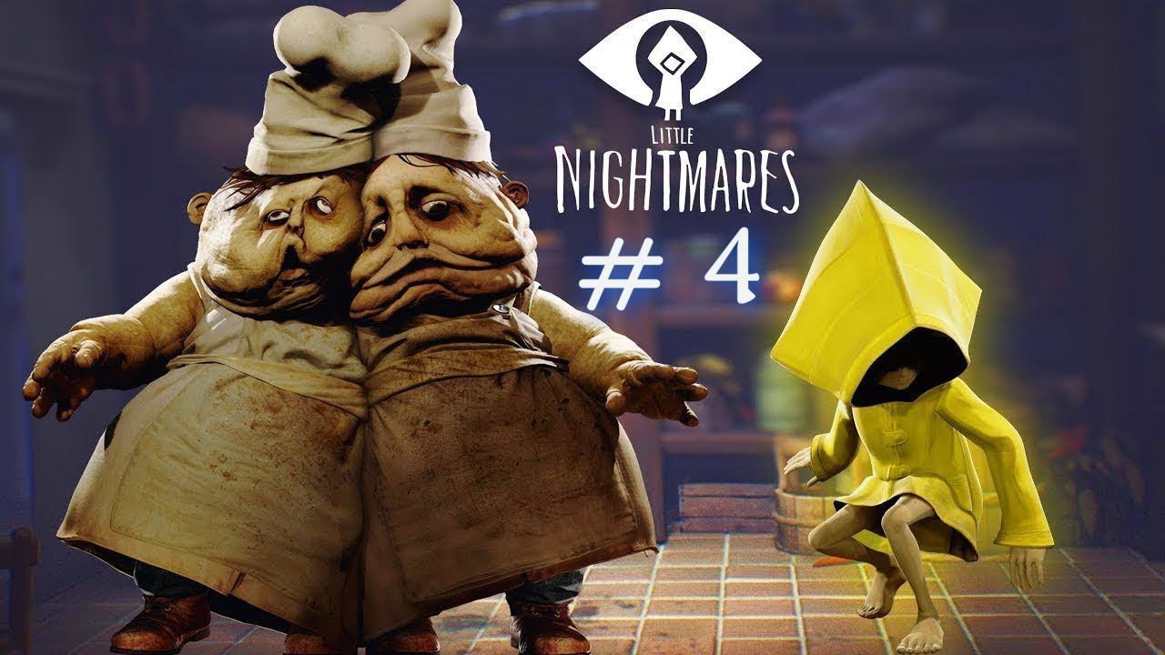 Прохождение Little Nightmares #4/Два жирдяя Хотят Меня Съесть .