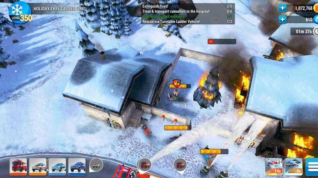 Christmas Special Mission in Emergency HQ mobile game смотреть онлайн