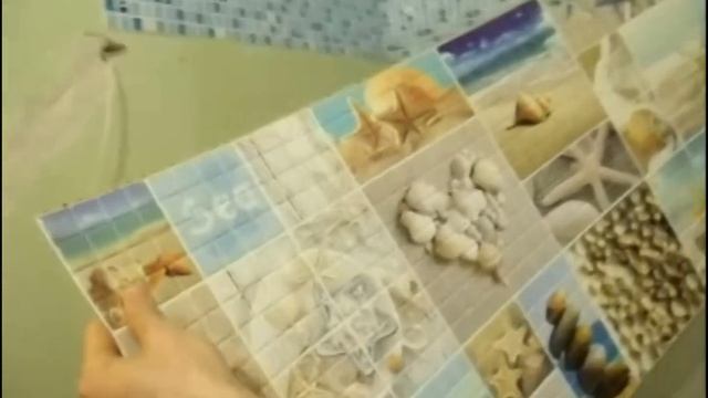 Ремонт за 4500р. в ванной. Панели пвх на клей