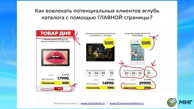 Всеволод Козлов «Как увеличить продажи интернет-магазина в 33 раза за 2 месяца» смотреть онлайн