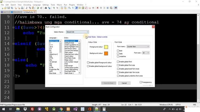 Basic PHP If elseif else смотреть онлайн