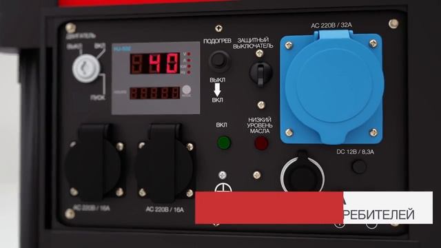 Генератор дизельный Fubag DS 5500 A ES смотреть онлайн