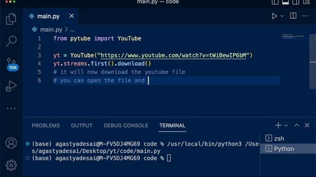How to Make a YouTube Video Downloader in Python | Not so Pro Python Tutorials смотреть онлайн