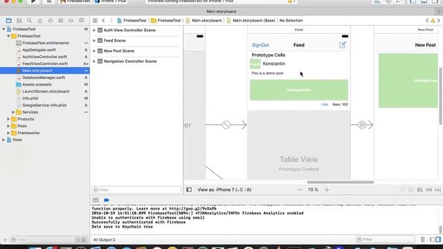 5 - iOS - Swift 3.0 - Parsing data from Firebase. Part 1. смотреть онлайн