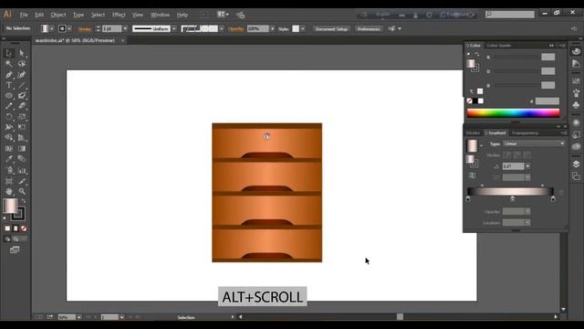 3D Furniture Design in Illustrator - [Adobe Illustrator Tutorial] смотреть онлайн