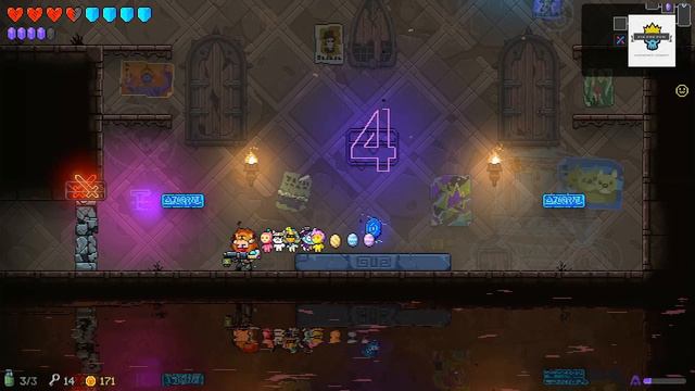 Прохождение🎮 Зевс был повержен. Neon Abyss Часть#5 смотреть онлайн