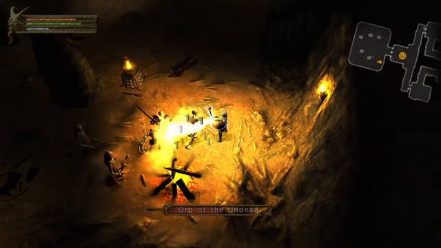 Baldur's Gate: Dark Alliance - Orb of the Undead boss fight смотреть онлайн