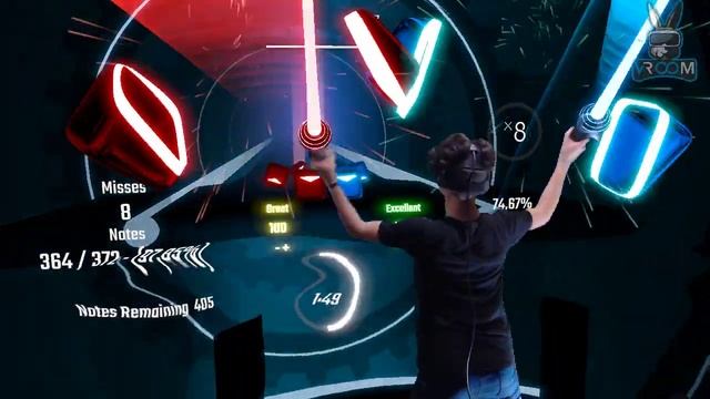 Beat Saber - Camila Cabello - Havana ft. Young Thug (custom song) смотреть онлайн