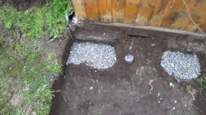 ХОЗБЛОК НА ДАЧЕ СВОИМИ РУКАМИ. ФУНДАМЕНТ