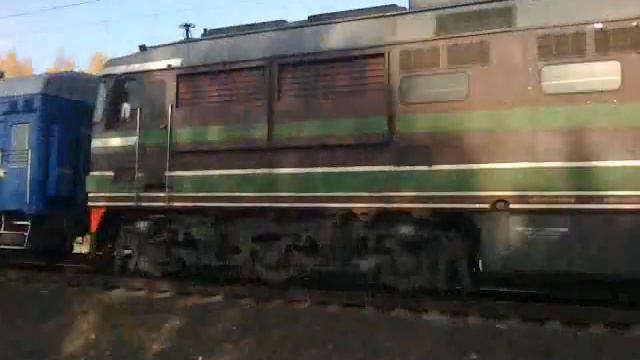 ТЭП60-0149 с поездом №660Б Минск-Могилёв. смотреть онлайн