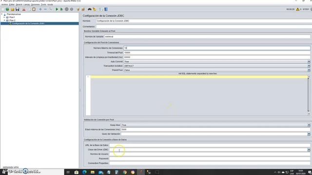 Configuración Jdbc de Apache Jmeter en sqlserver смотреть онлайн