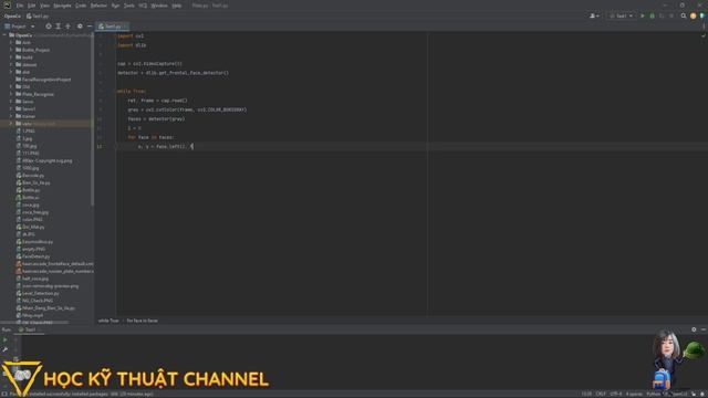 OpenCV | Full Code NHẬN DIỆN Và Đếm Tổng Số Khuôn Mặt OpenCV Python смотреть онлайн