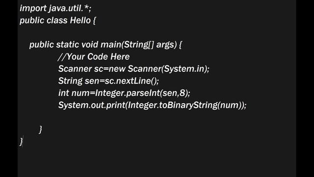 Skill Rack- Daily Test - Octal - Binary Conversion (Program Id: 9538) 09-10-23 смотреть онлайн