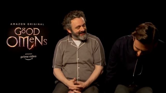 Michael Sheen and David Tennant acting like each other's characters IRL смотреть онлайн