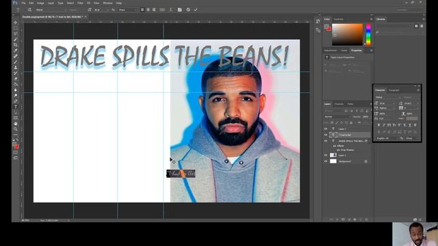 Photoshop (Making a double page spread) смотреть онлайн