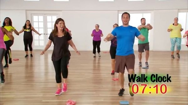 Walk 15 Leslie and Nick BANDS | 15 Minute Walking Workout