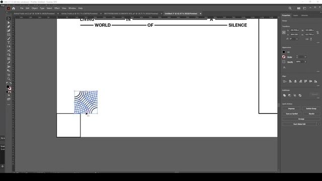 DESIGN A BRUTALIST POSTER IN ILLUSTRATOR AND PHOTOSHOP EP04 смотреть онлайн