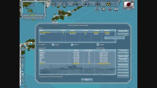 Storm over the Pacific Tutorial Naval movement basics смотреть онлайн