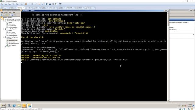 EMS : Create and add members for distribution group смотреть онлайн