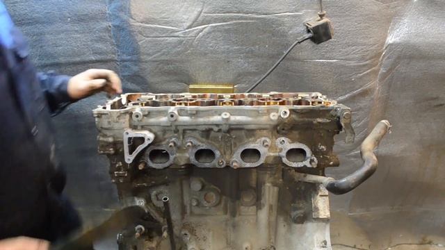 Полный разбор двигателя SR20 в реальном времени. смотреть онлайн
