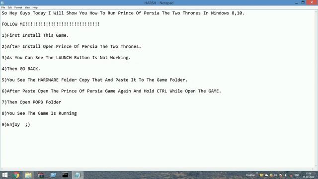 How To Fix Error In Prince Of Persia The Two Thrones | Game Errors смотреть онлайн