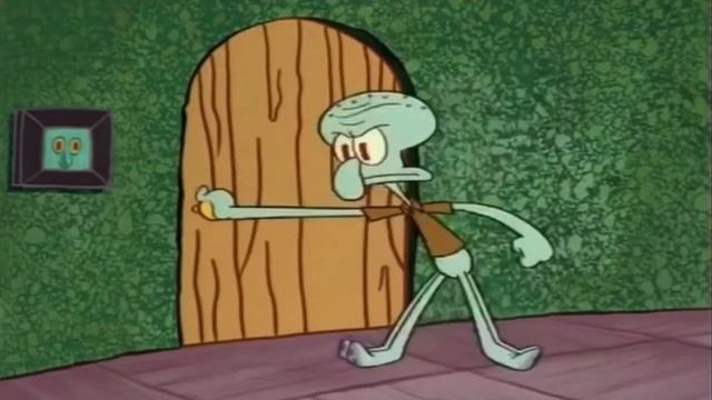 Squidward runs away from Dr Livesey Walk Corrupted Rainbow friends and they get pizza from SpongeBo смотреть онлайн