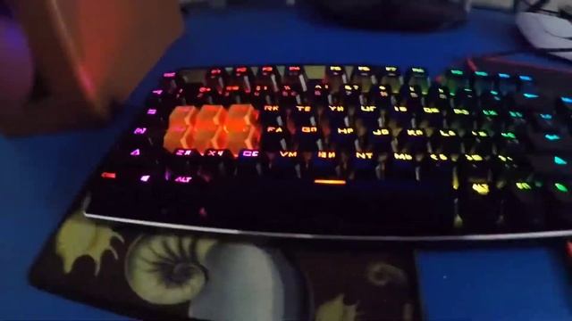 ОБЗОР КЛАВИАТУРЫ A4tech Bloody b810r,полтора года использования смотреть онлайн