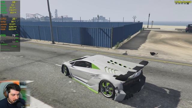 The GTX 750 1GB In GTA 5!